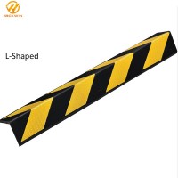 Rubber Parking Wall Protector Strip Reflective Sheeting Parking Lot Corner Guard